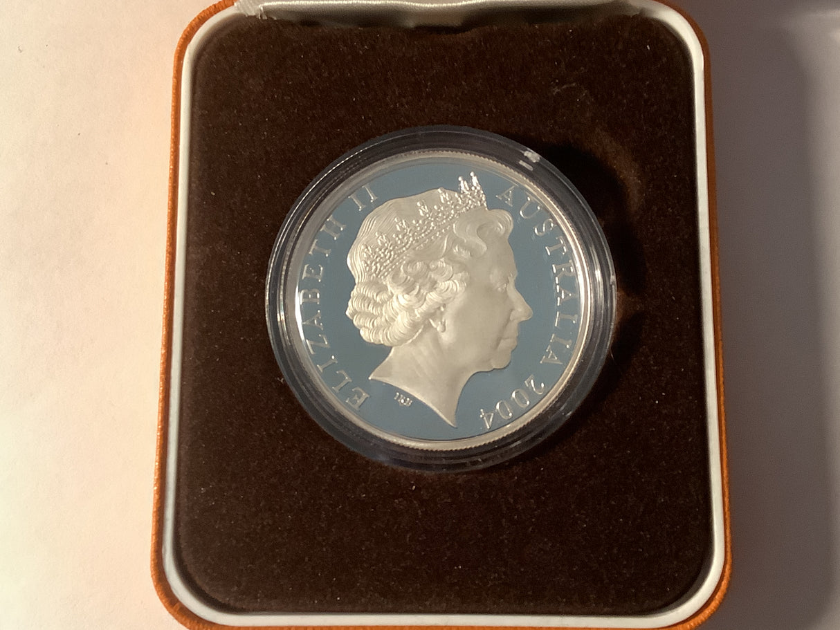 2004 $1 Silver Proof Kangaroo