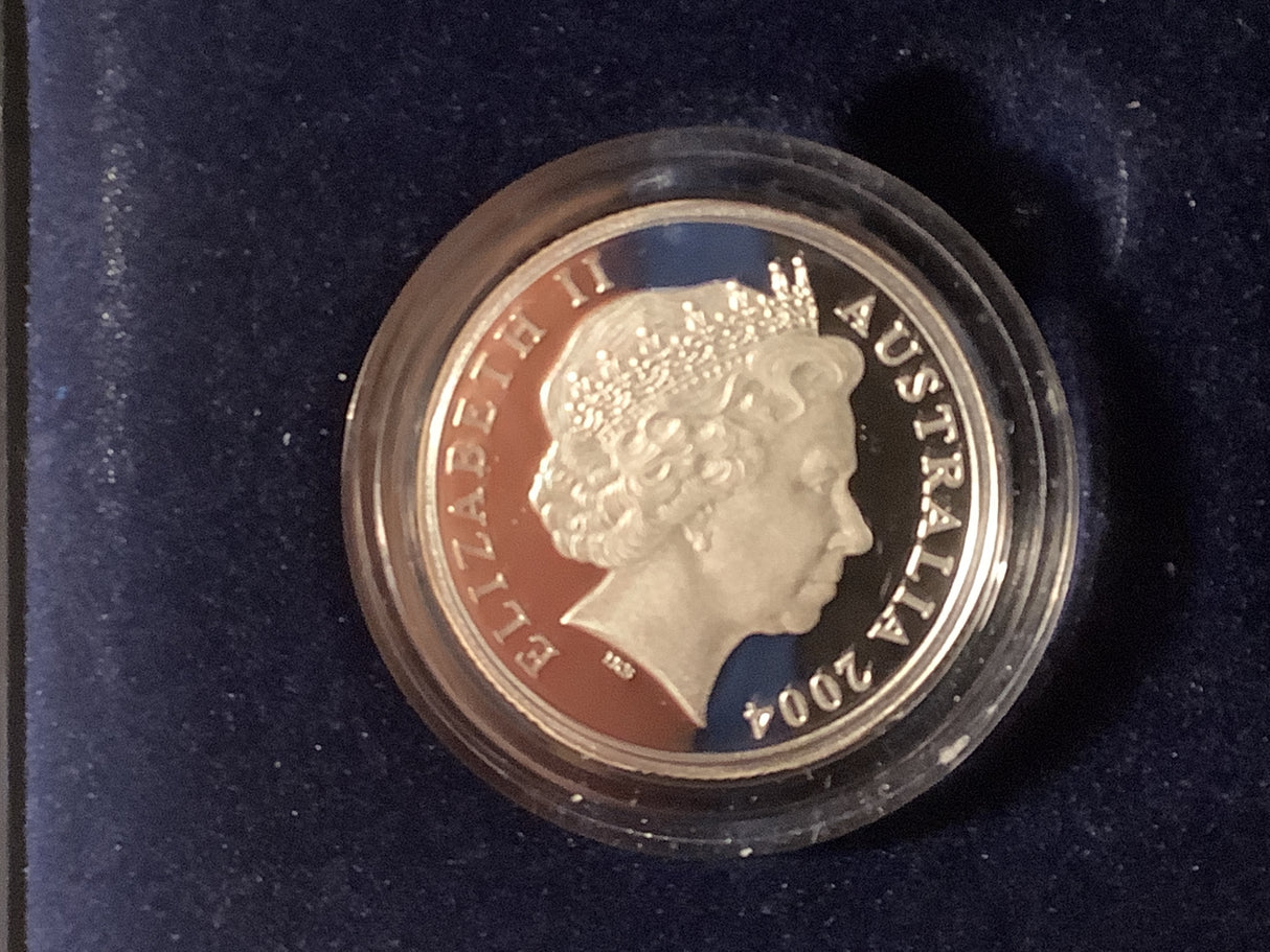 2004 $1 Silver Proof Eureka Stockade 150th anniversary.