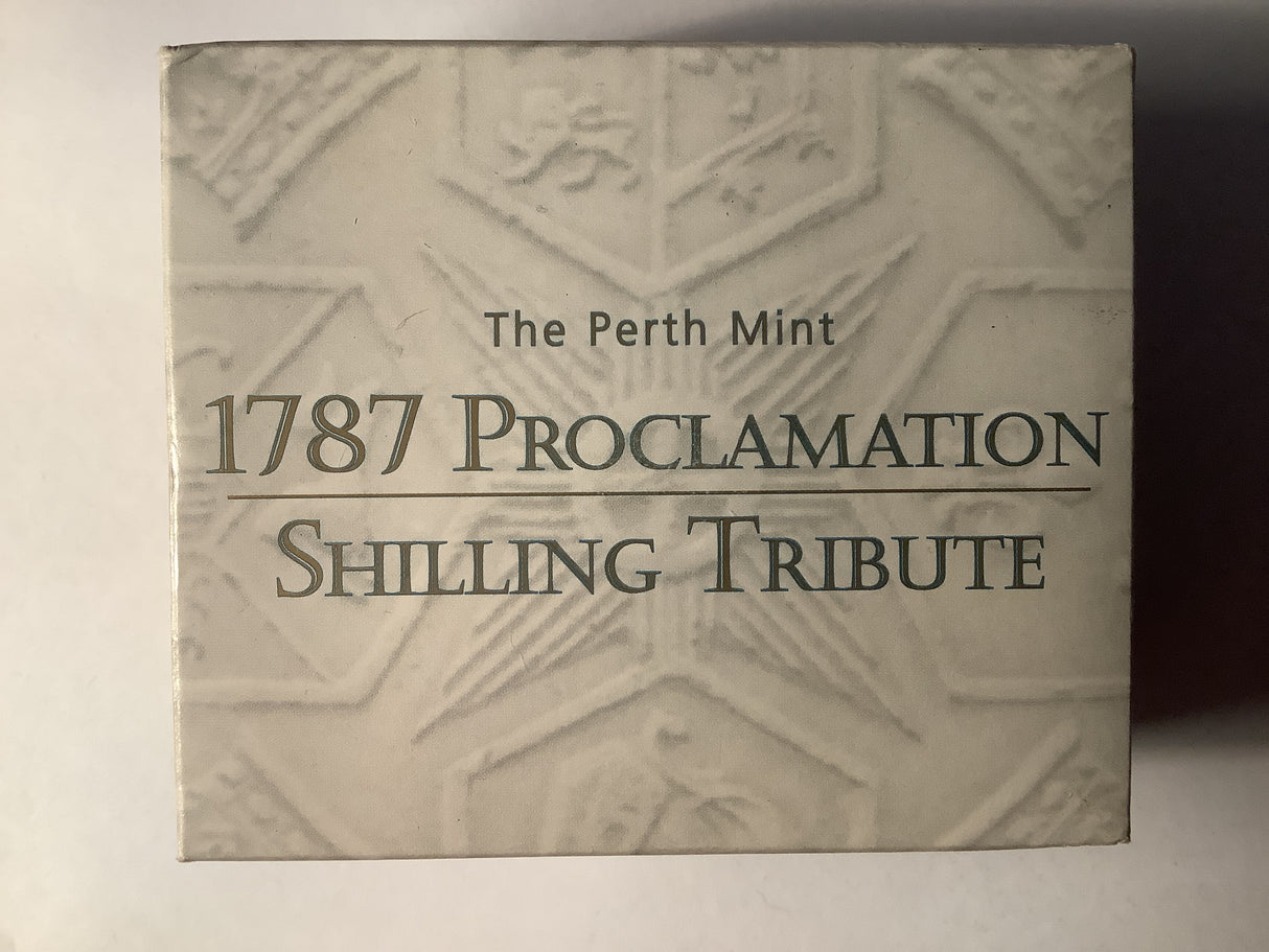 2008 50c 1787 Proclamation Shilling.