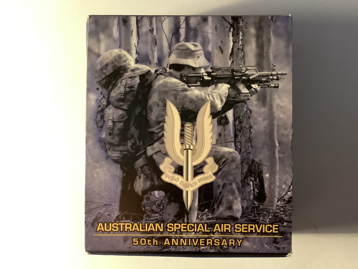 2007 $1 Silver Australian Special Air Services 50th Anniversary.