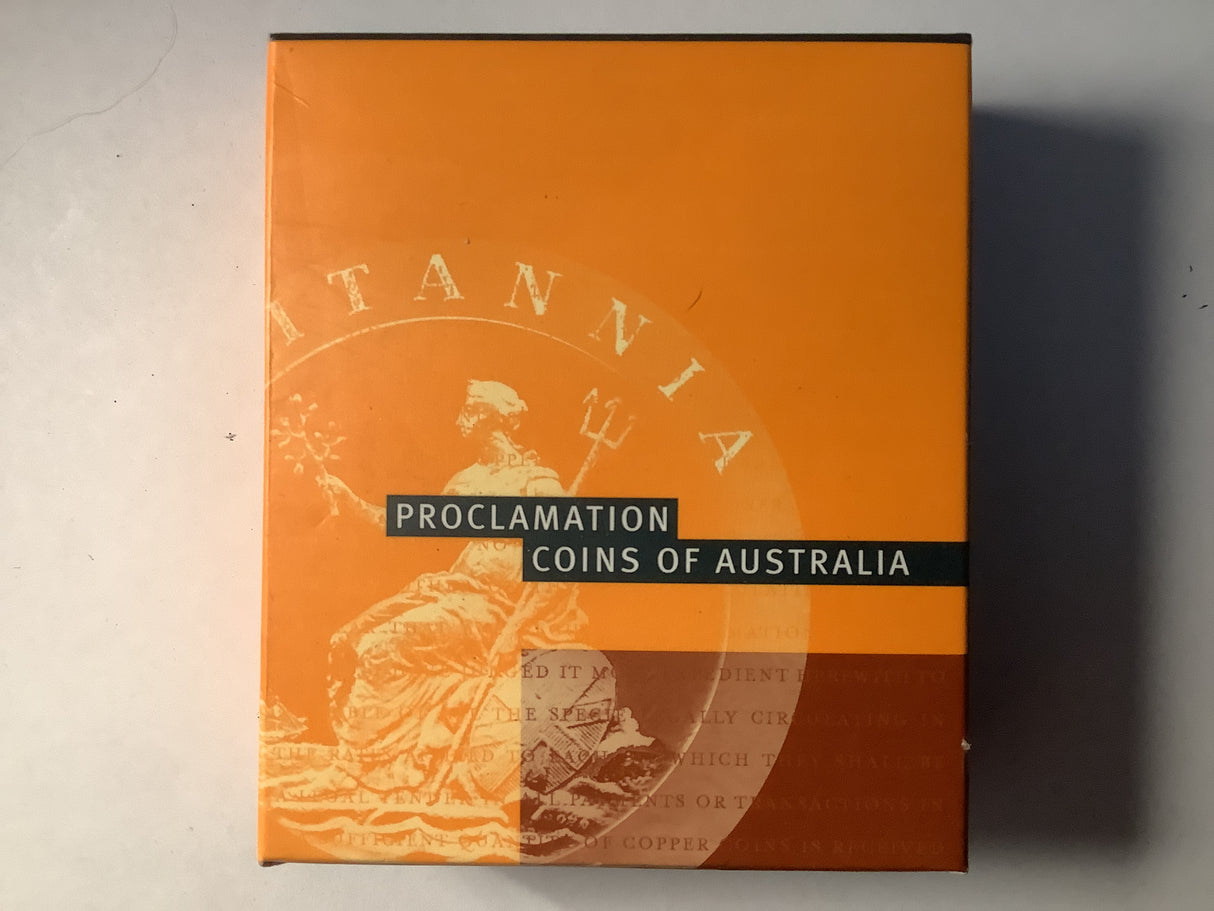 2000 $1 Proclamation Coin of Australia. The Cartwheel Penny