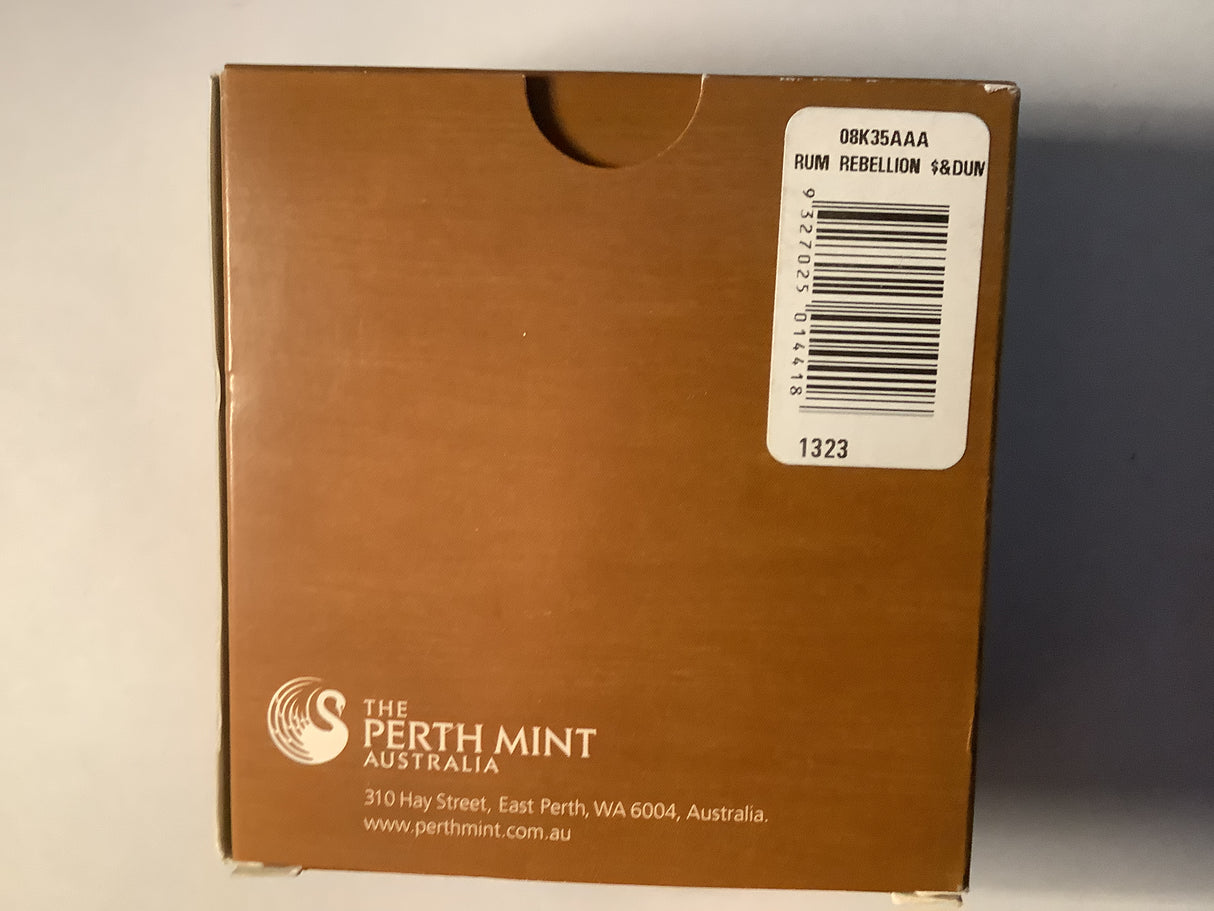 2008 $1 200th Anniversary of the Rum Rebellion