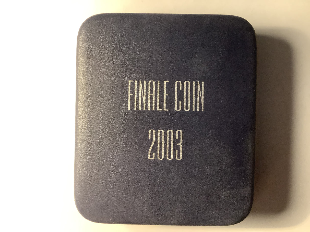 2003 $5 Silver Proof Finale Coin.