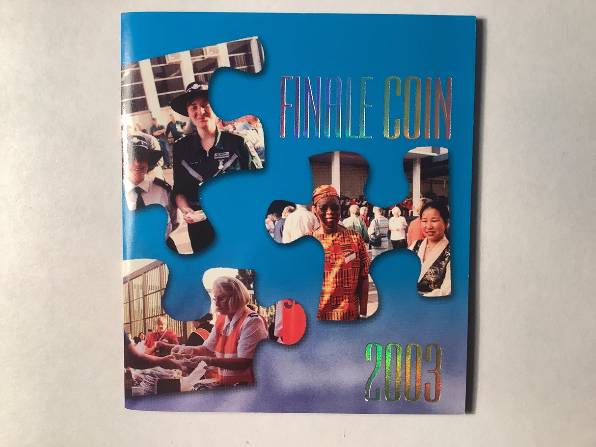 2003 $5 Silver Proof Finale Coin.