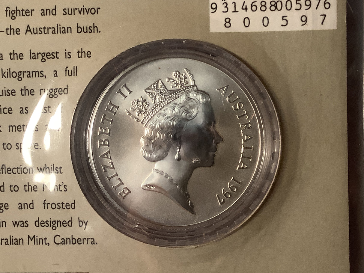 1997 $1 Silver Kangaroo