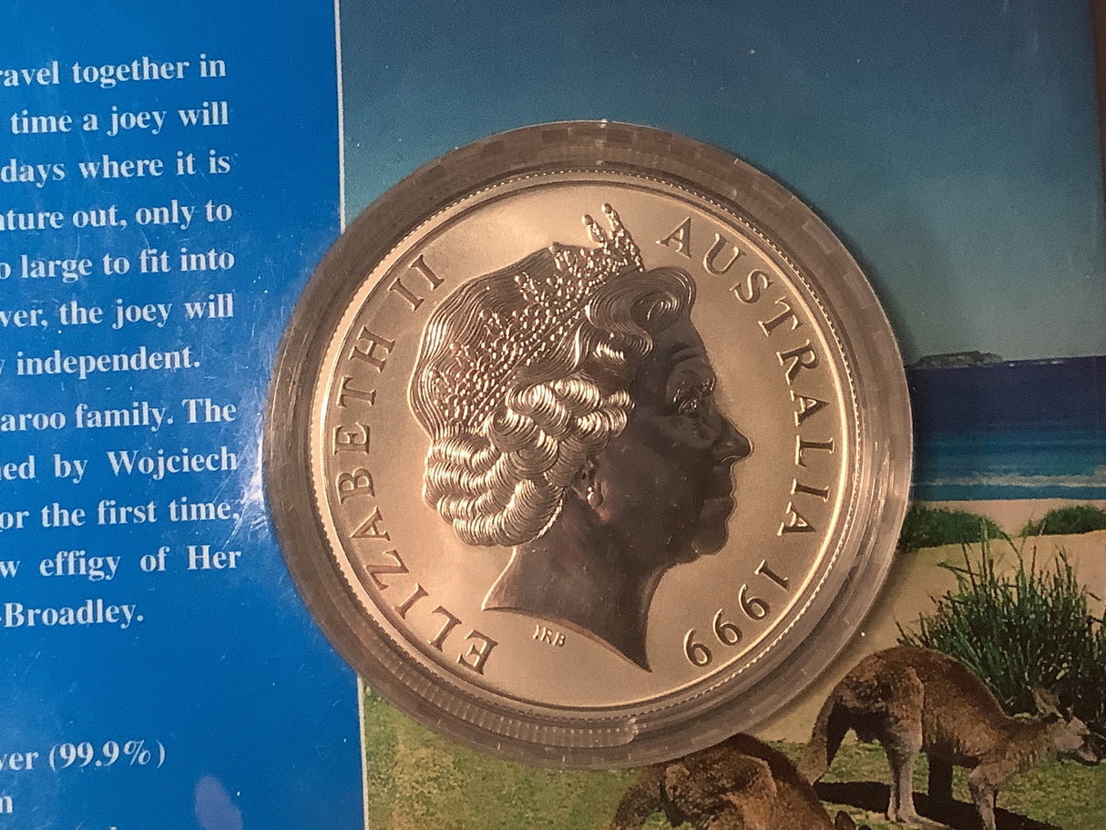 1999 $1 Silver Kangaroo