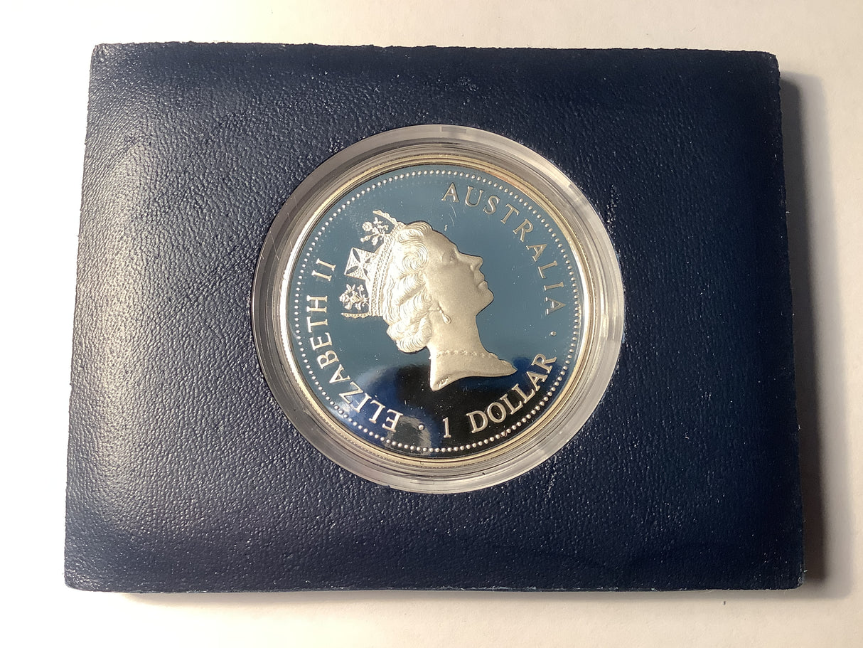1996 $1 Silver Proof Kookaburra.