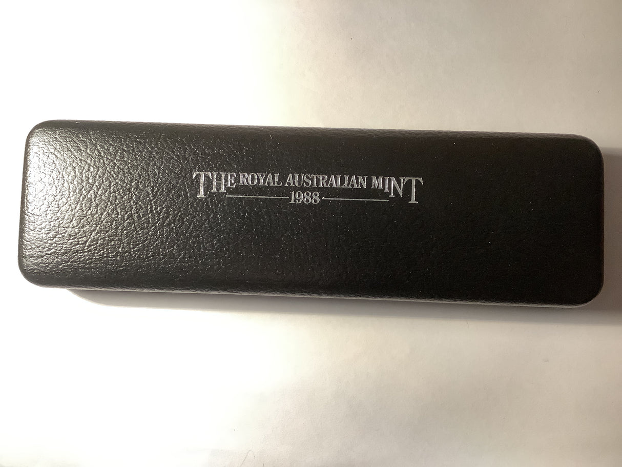 1988 Masterpieces in Silver four Coin Set.