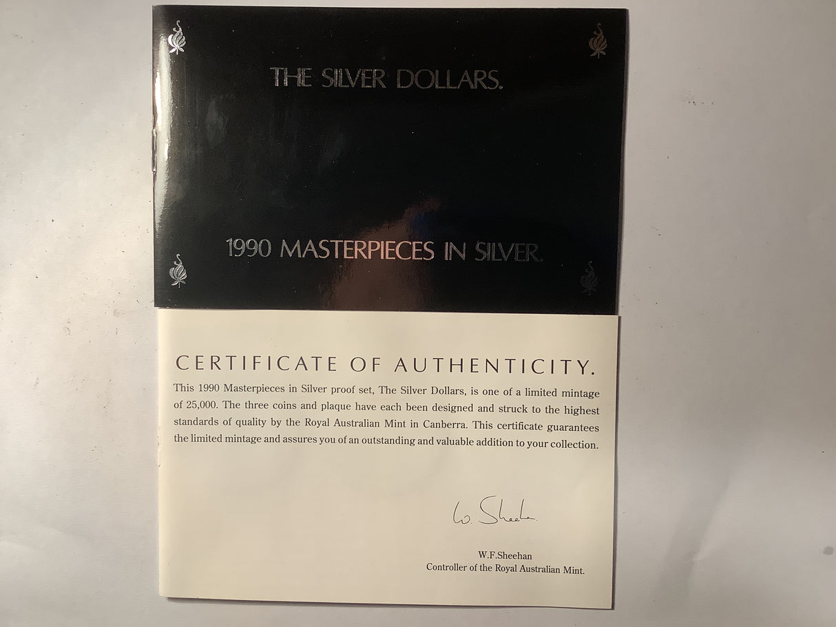 1990 Masterpieces in Silver