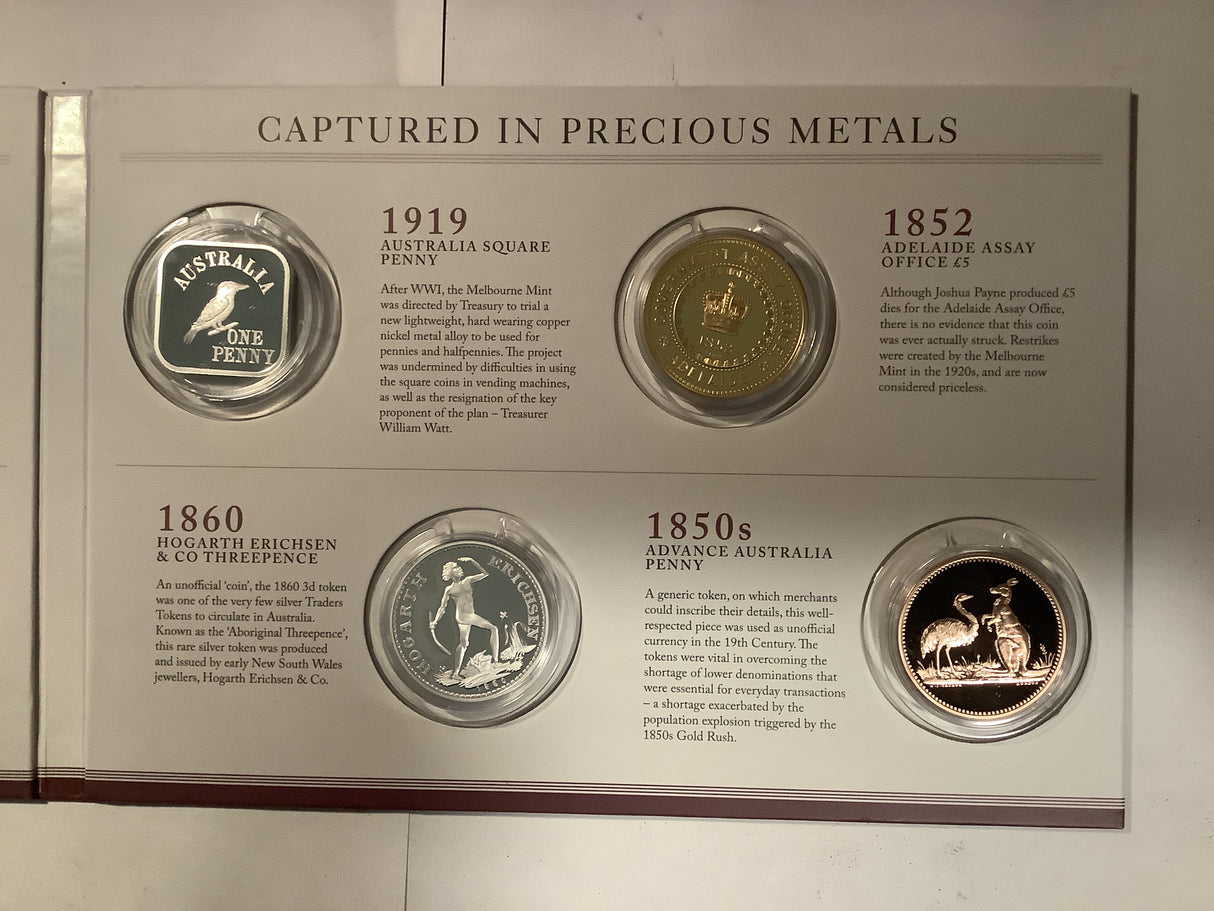 History of Australian Coinage Collection Volume 1.