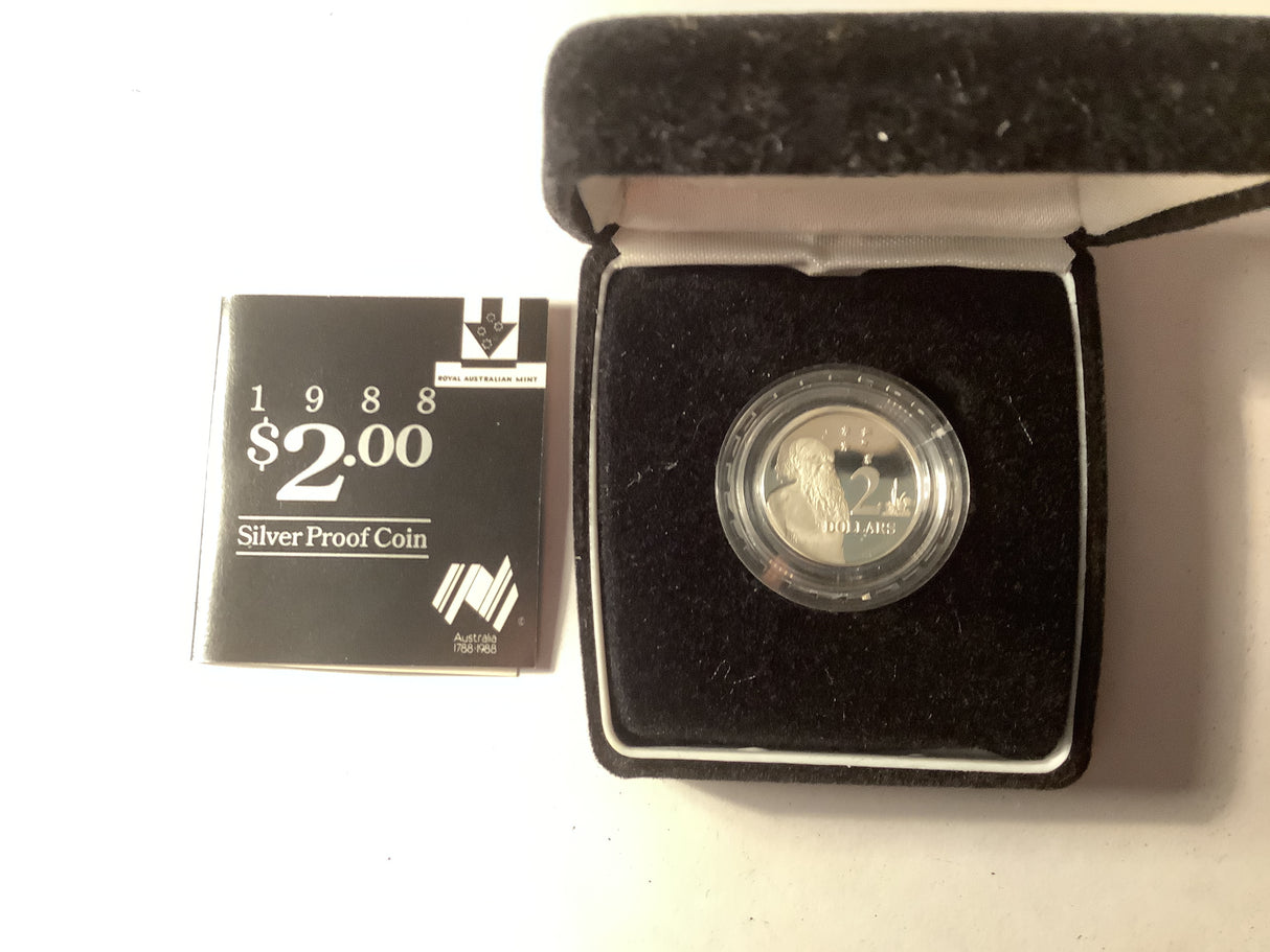 1988 $2 Silver Proof Coin