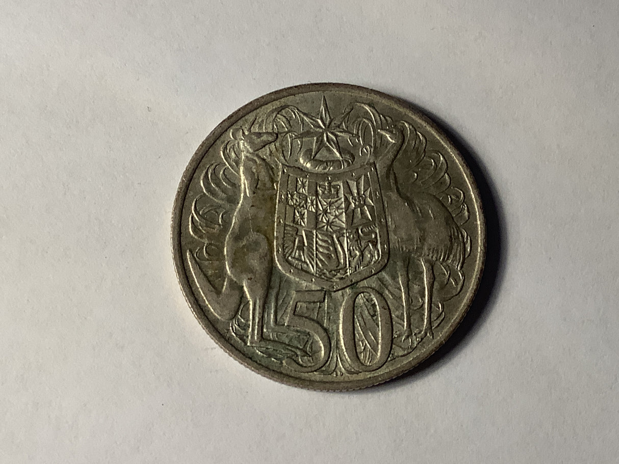 1966 50c Circulated Coin