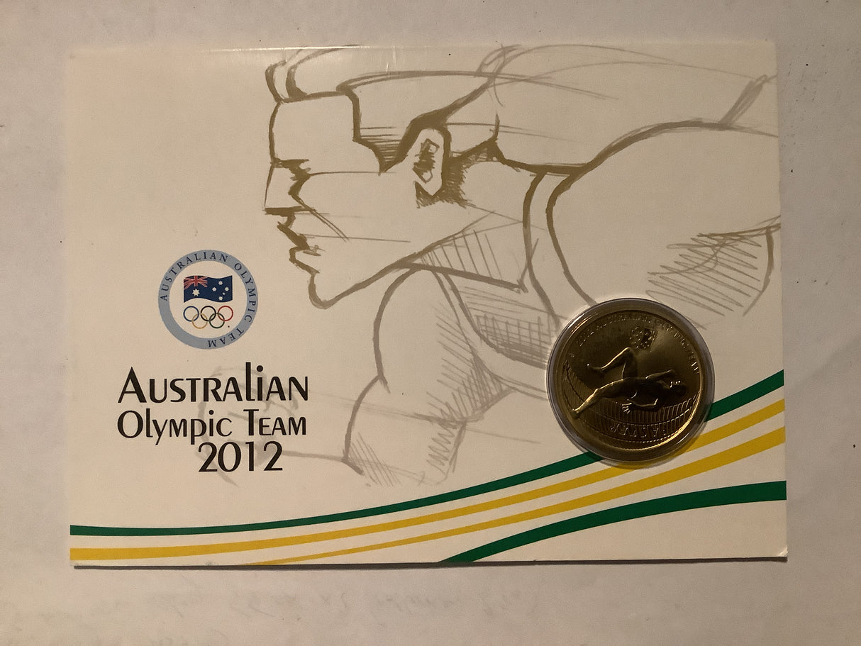 2012 $1 Australian Olympic Team Uncirculated Coin