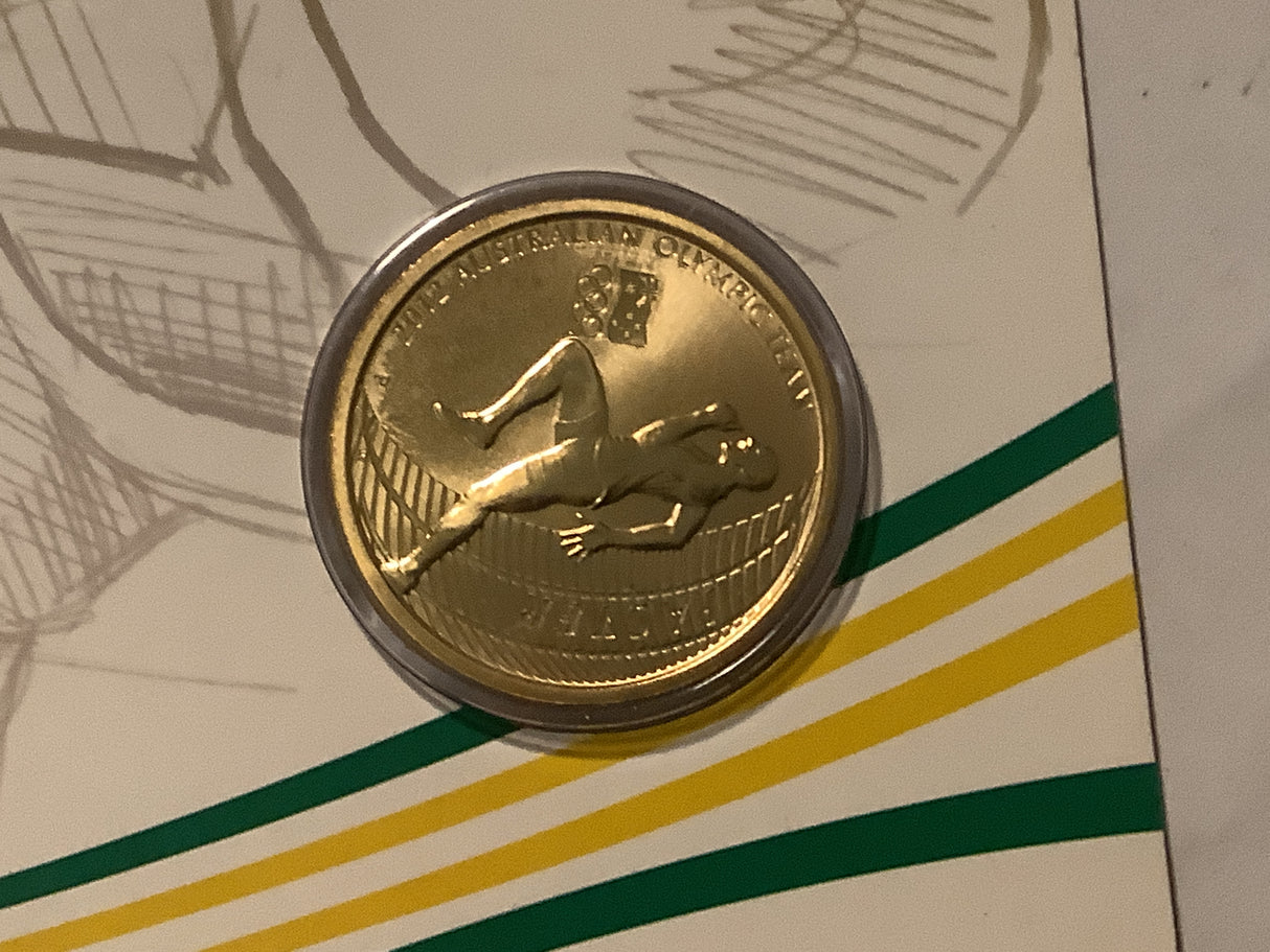2012 $1 Australian Olympic Team Uncirculated Coin