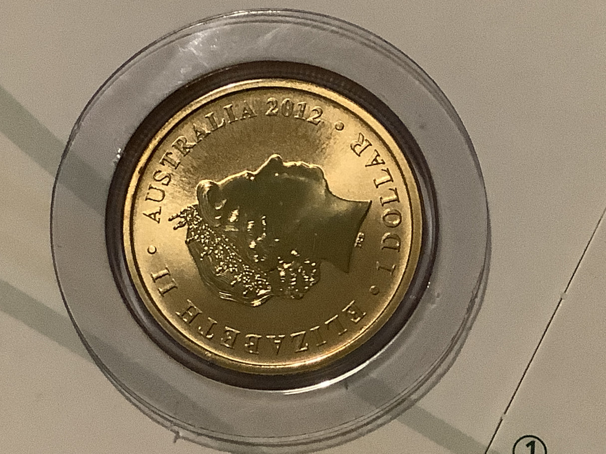 2012 $1 Australian Olympic Team Uncirculated Coin