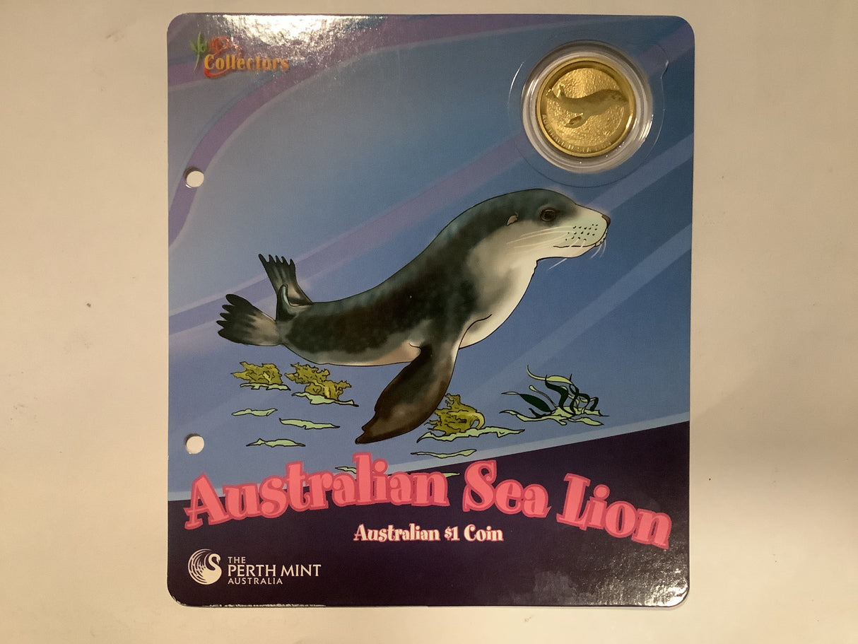 2008 $1 Australian Sea Lion Uncirculated Coin