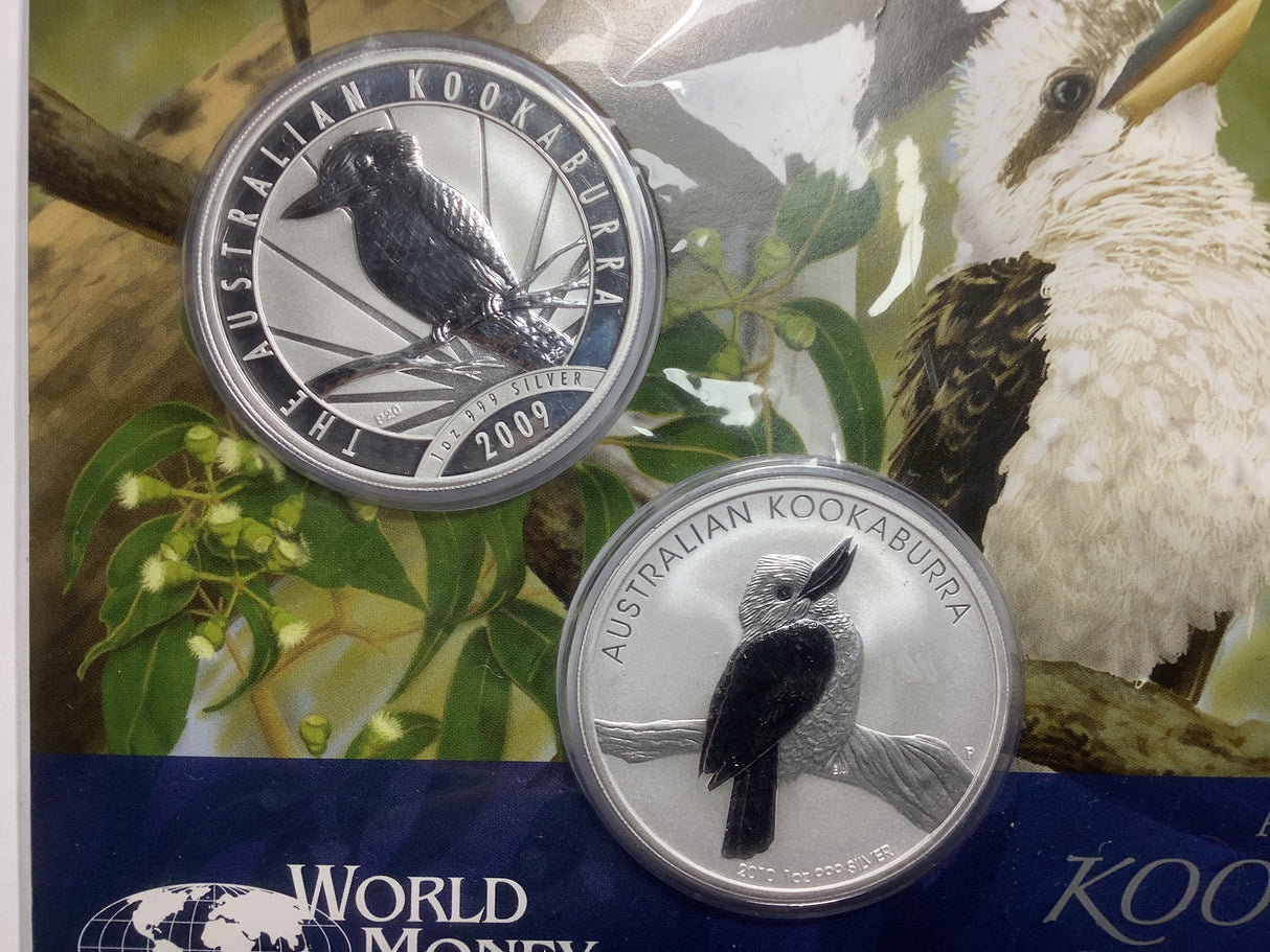 2010 Australian Kookaburra Two-Coin Show Special World Money Fair, Berlin.