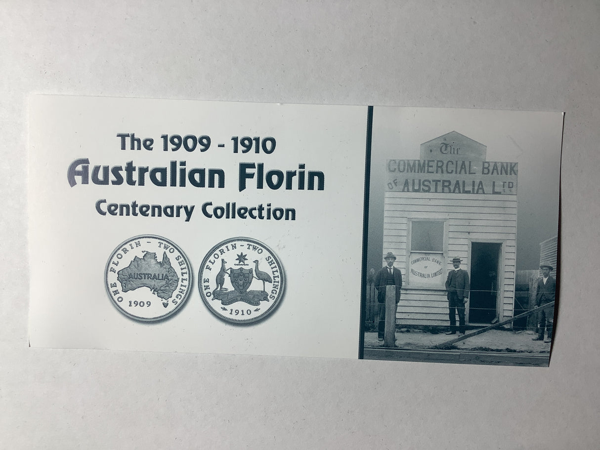 2010 Australian Florin Centenary Collection.