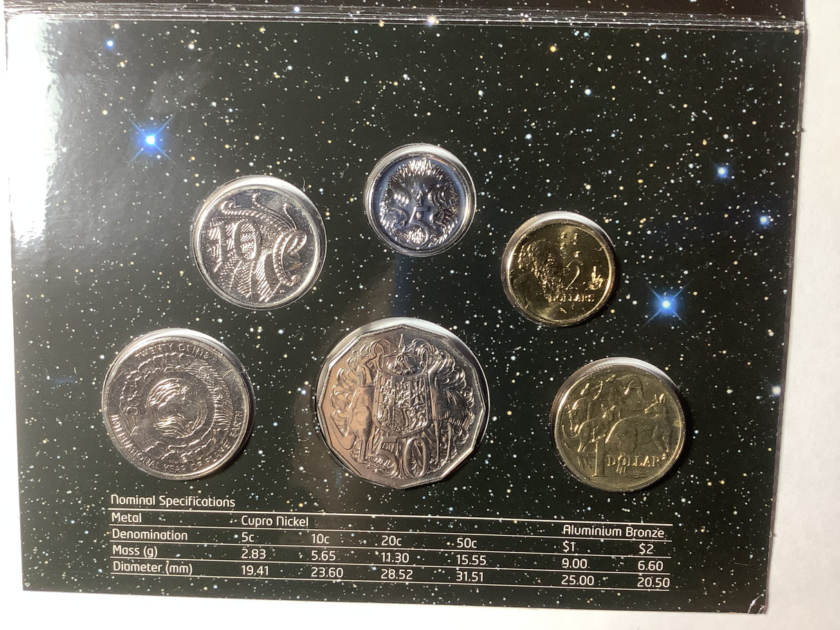 2008 International Year of the Planet Earth Uncirculated Set. World Money Fair Release.