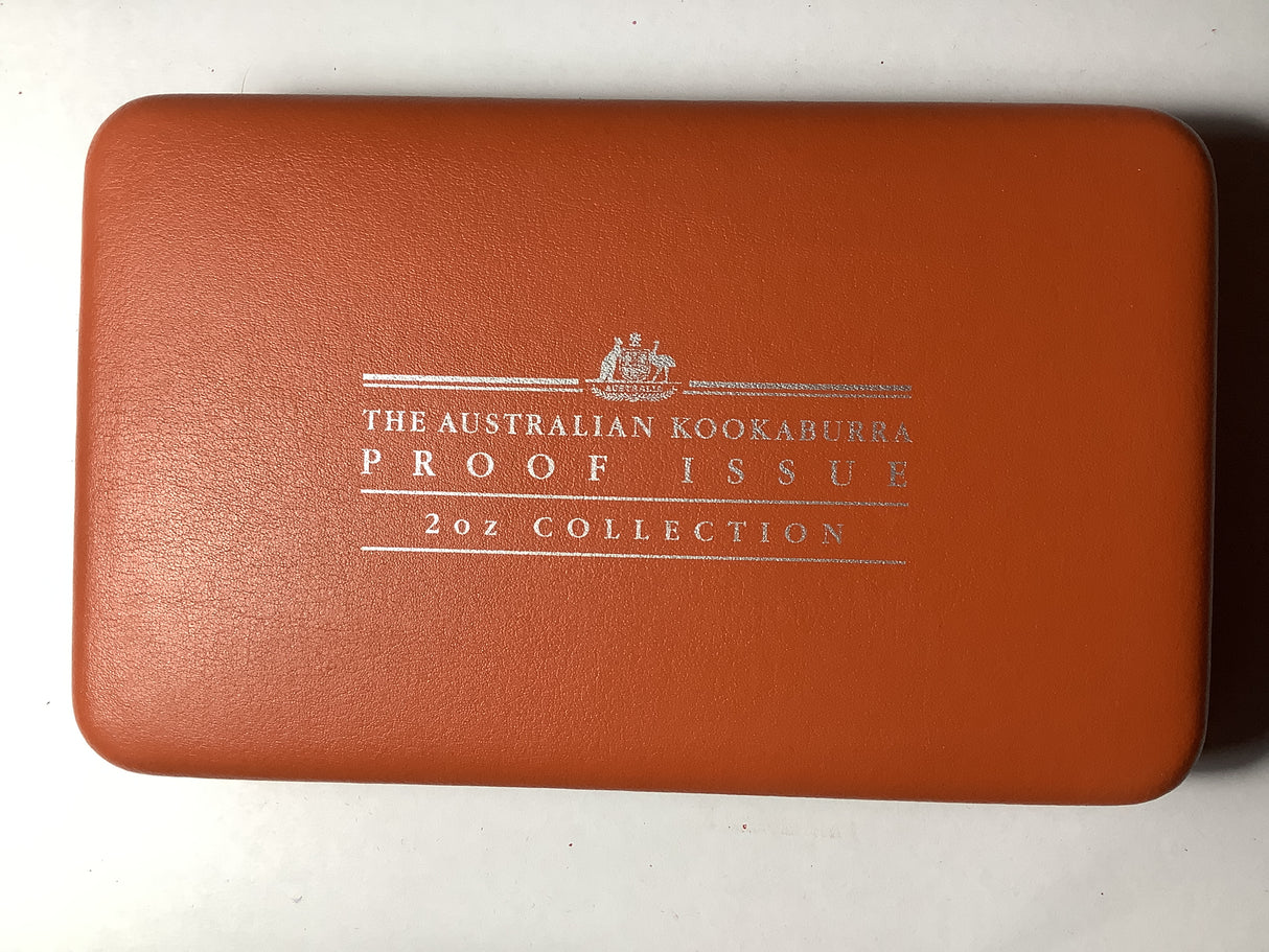 2004 The Australian Kookaburra two coin Proof Set.