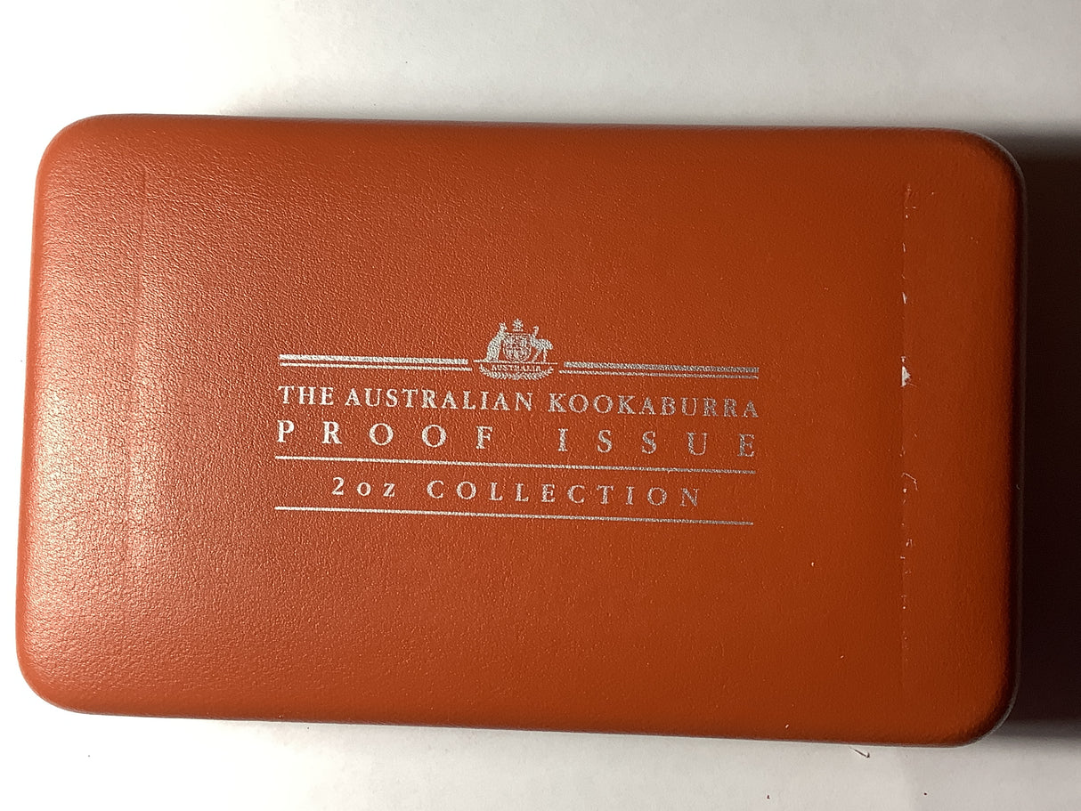 2005 Australian Kookaburra Silver Coin Series Two Coin Silver Set.