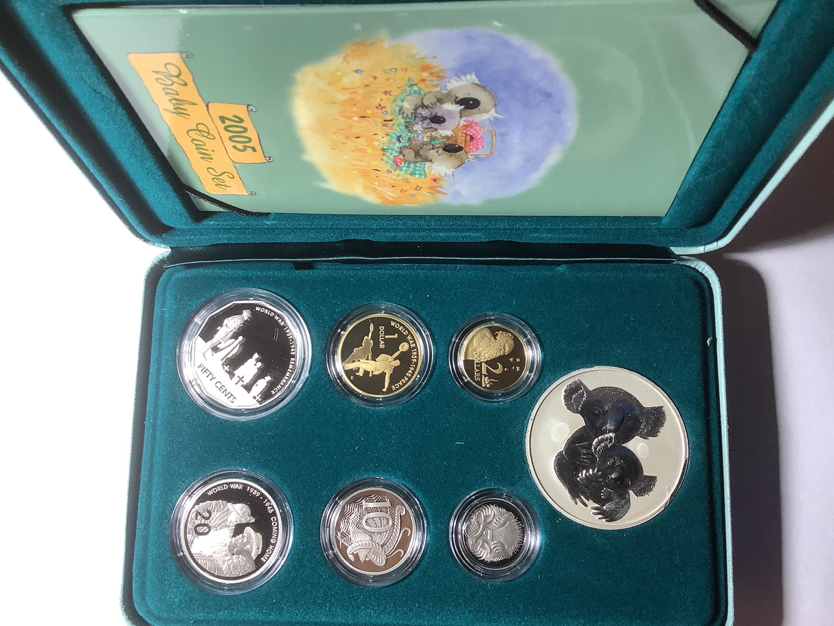 2005 Baby Proof Coin set.