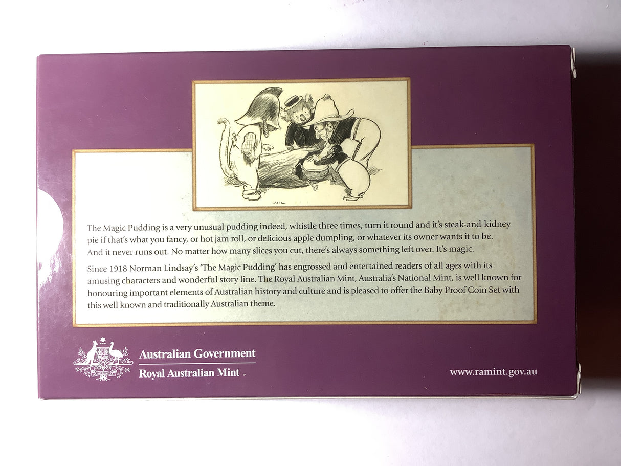 2007 Baby Proof Coin set. The Magic Pudding.