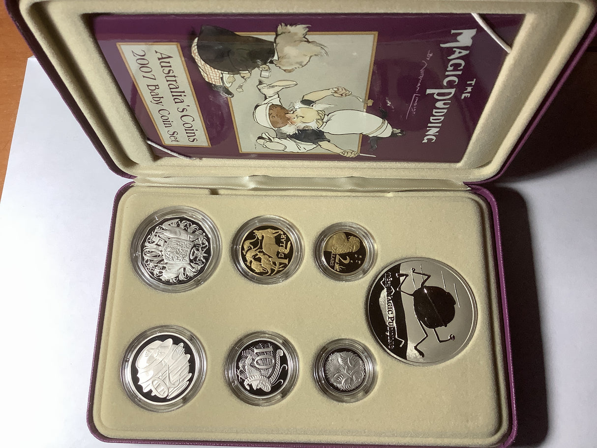 2007 Baby Proof Coin set. The Magic Pudding.