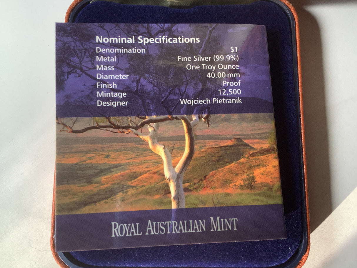 2006 $1 Silver Kangaroo Proof Coin.