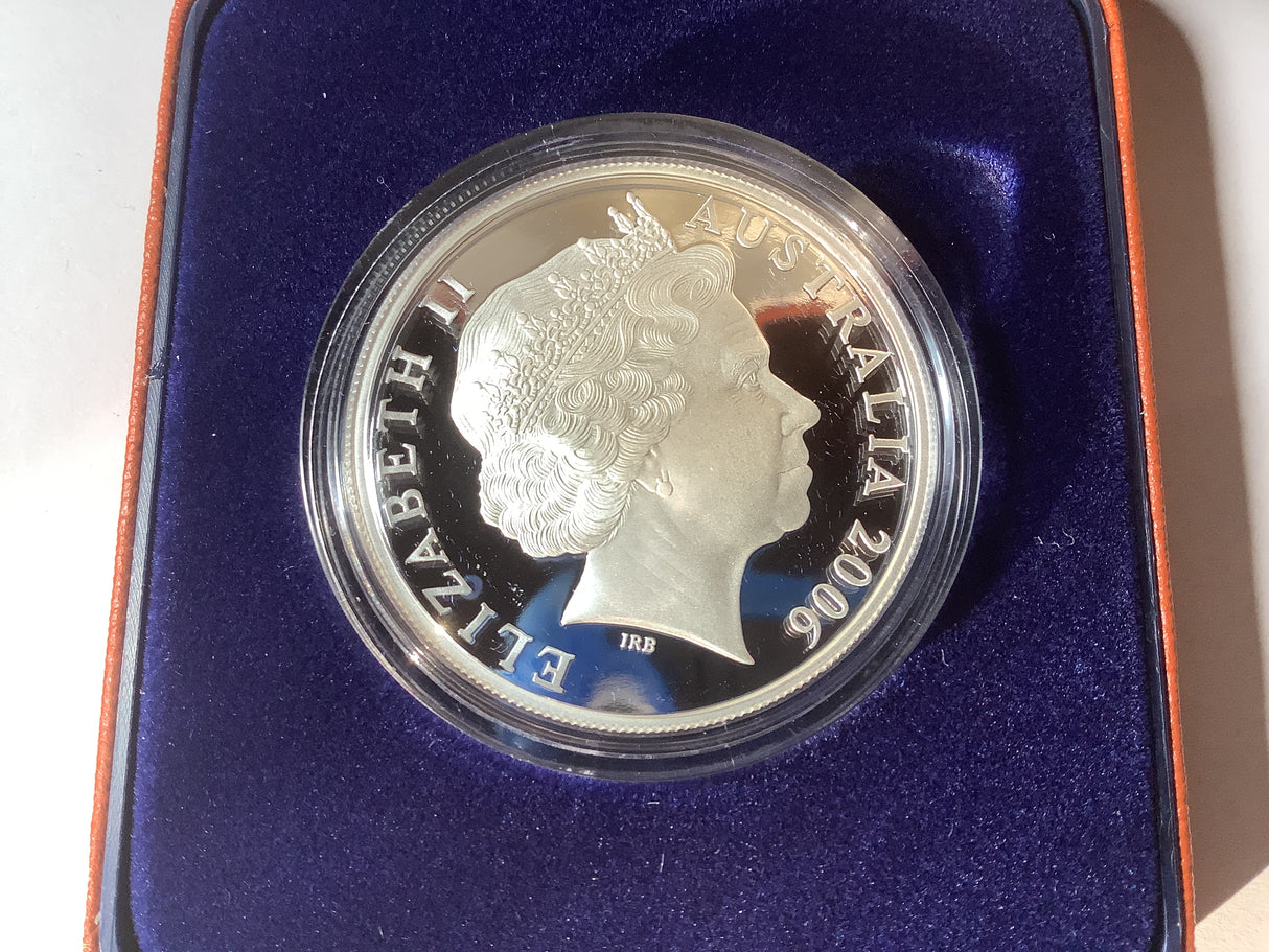 2006 $1 Silver Kangaroo Proof Coin.