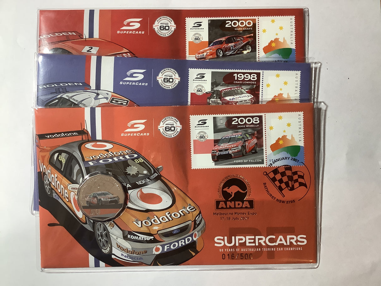 2021 Three PNC set. ANDA Melbourne Release. Supercars Set. 500 MADE