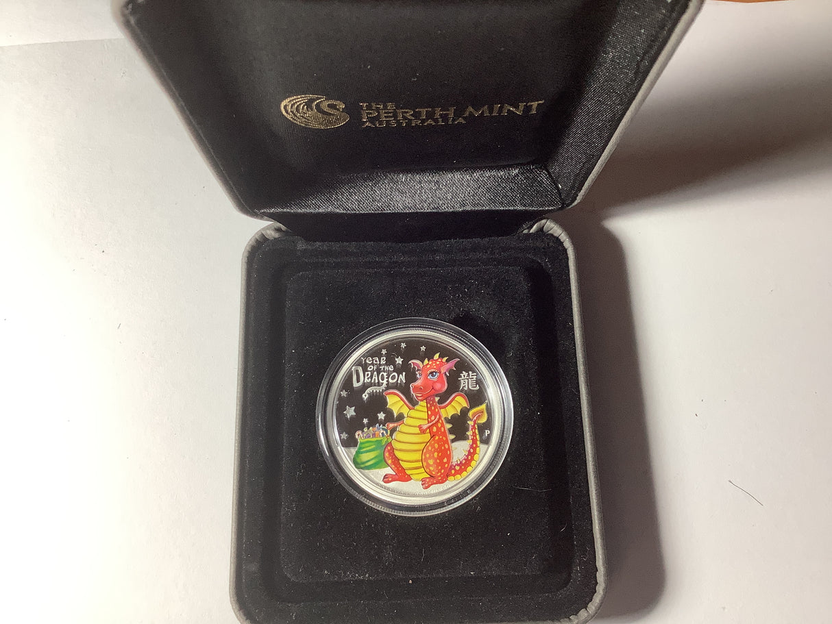2012 Year of the Dragon Baby Dragon 1/2 Ounce Silver Proof Coin