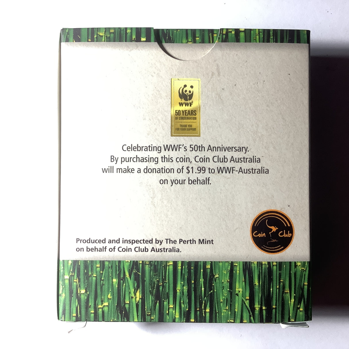 2011 Wildlife in need Giant Panda 1 Ounce Silver Proof Coin