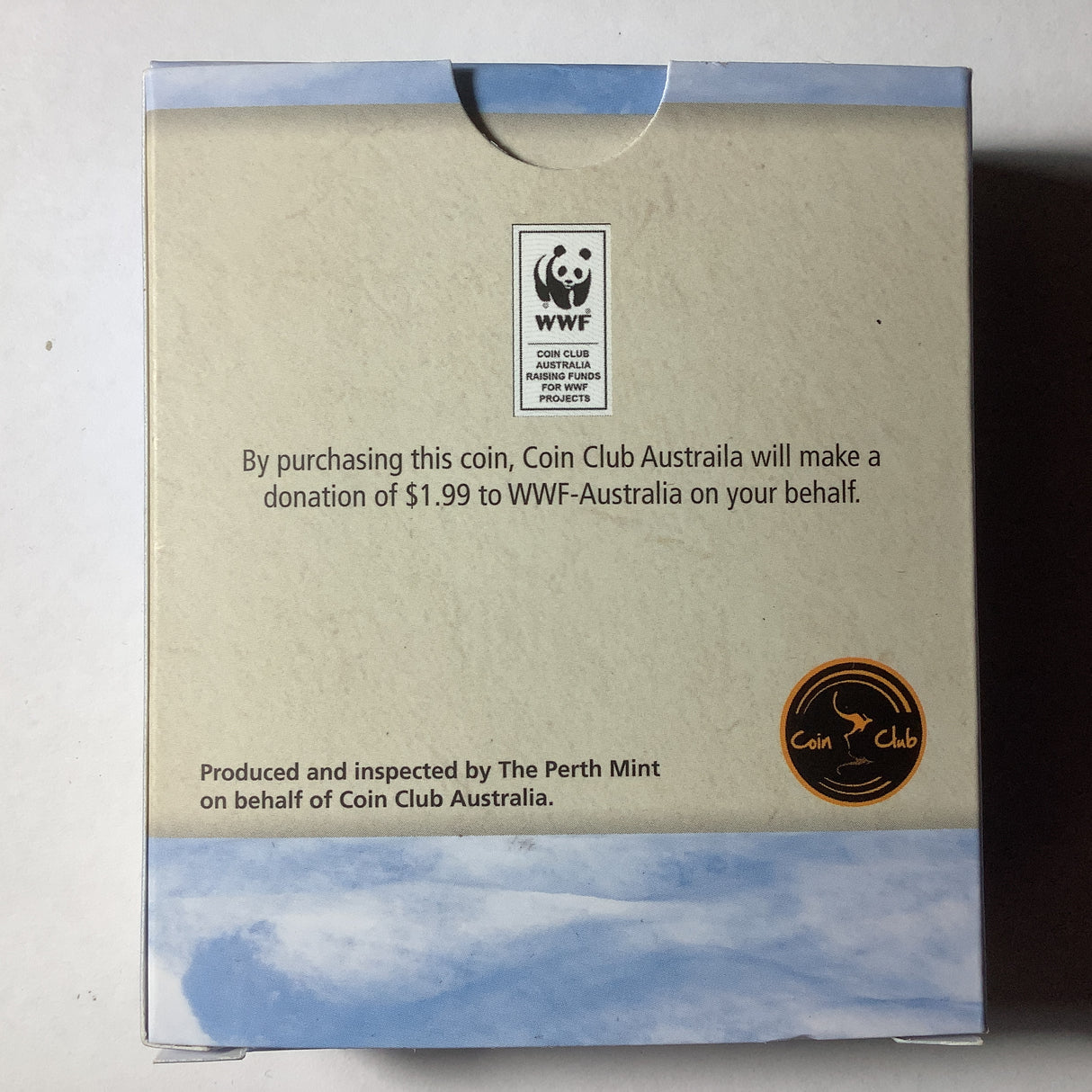 2012 Wildlife in need Polar Bear 1 Ounce Silver Proof Coloured Coin