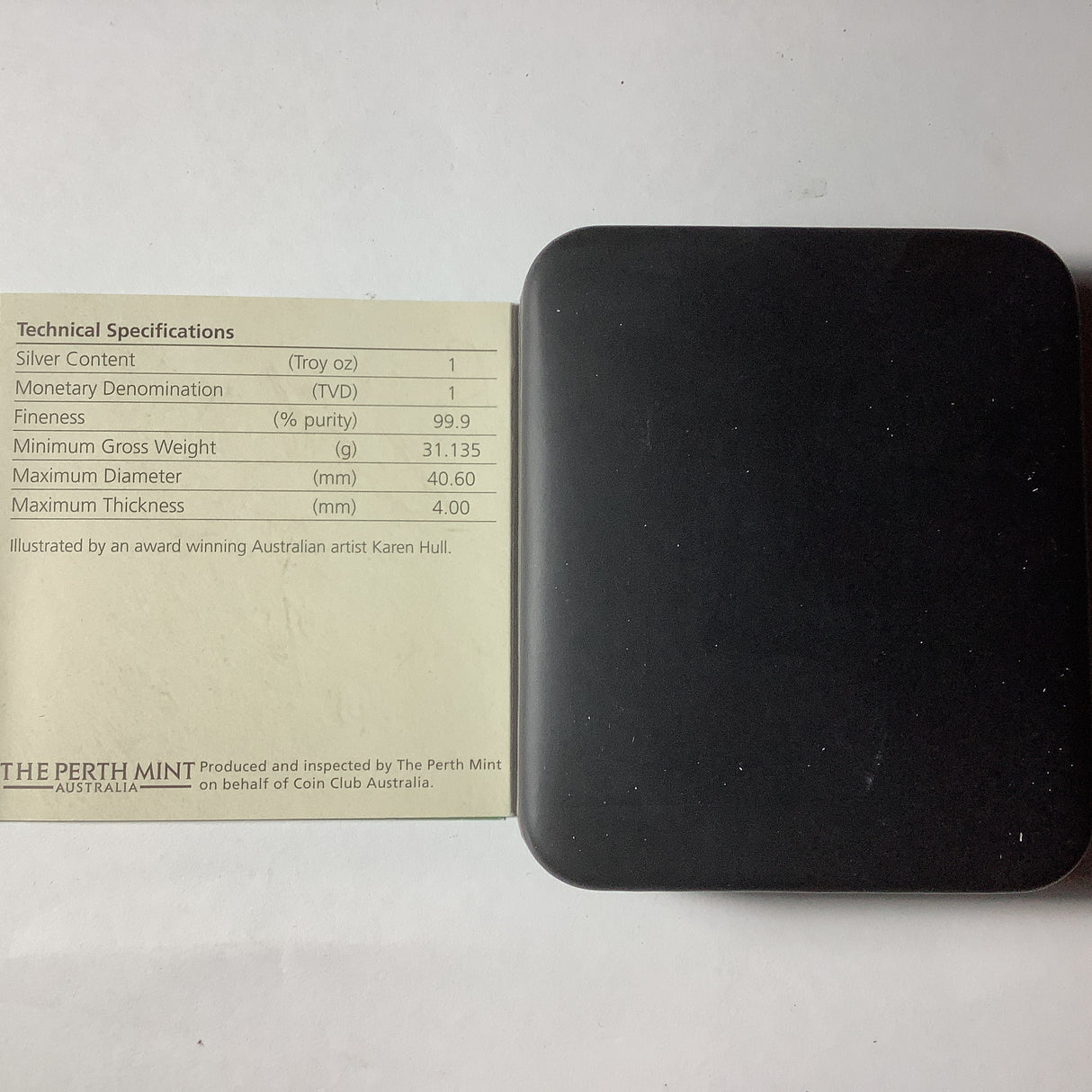 2011 Wildlife in need Orangutan 1 Ounce Silver Proof Coin