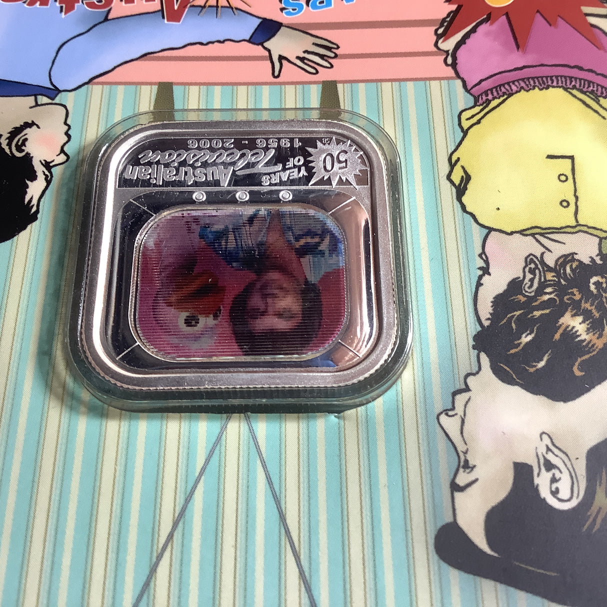 2006 50 Years of Australian Television 1956-2006 1 ounce coin