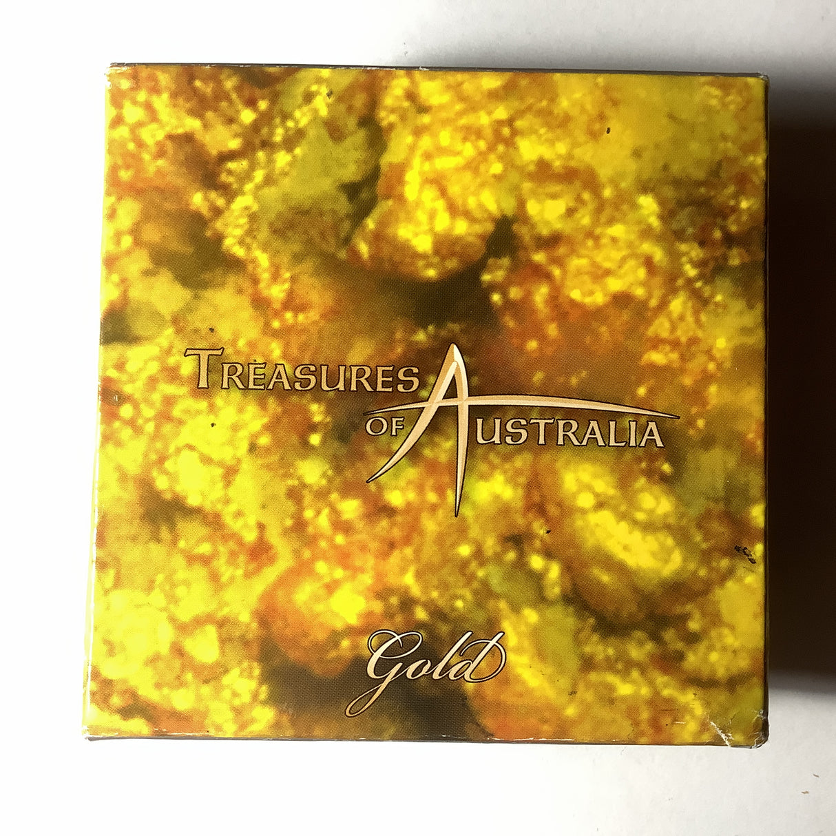 2010 Treasures of Australia 1 ounce silver proof. Gold.