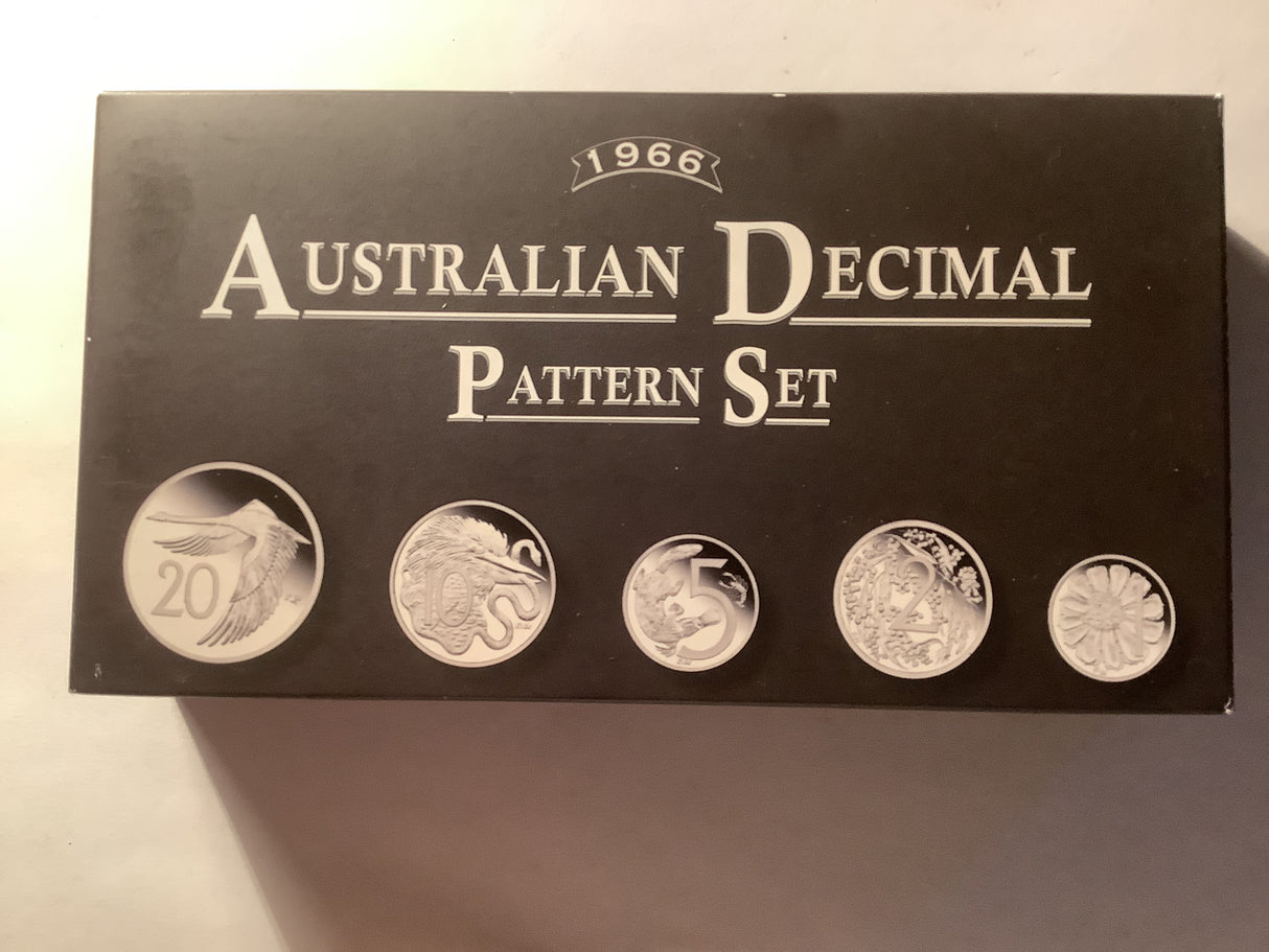 2009 1966 Australian Decimal Silver Pattern Set