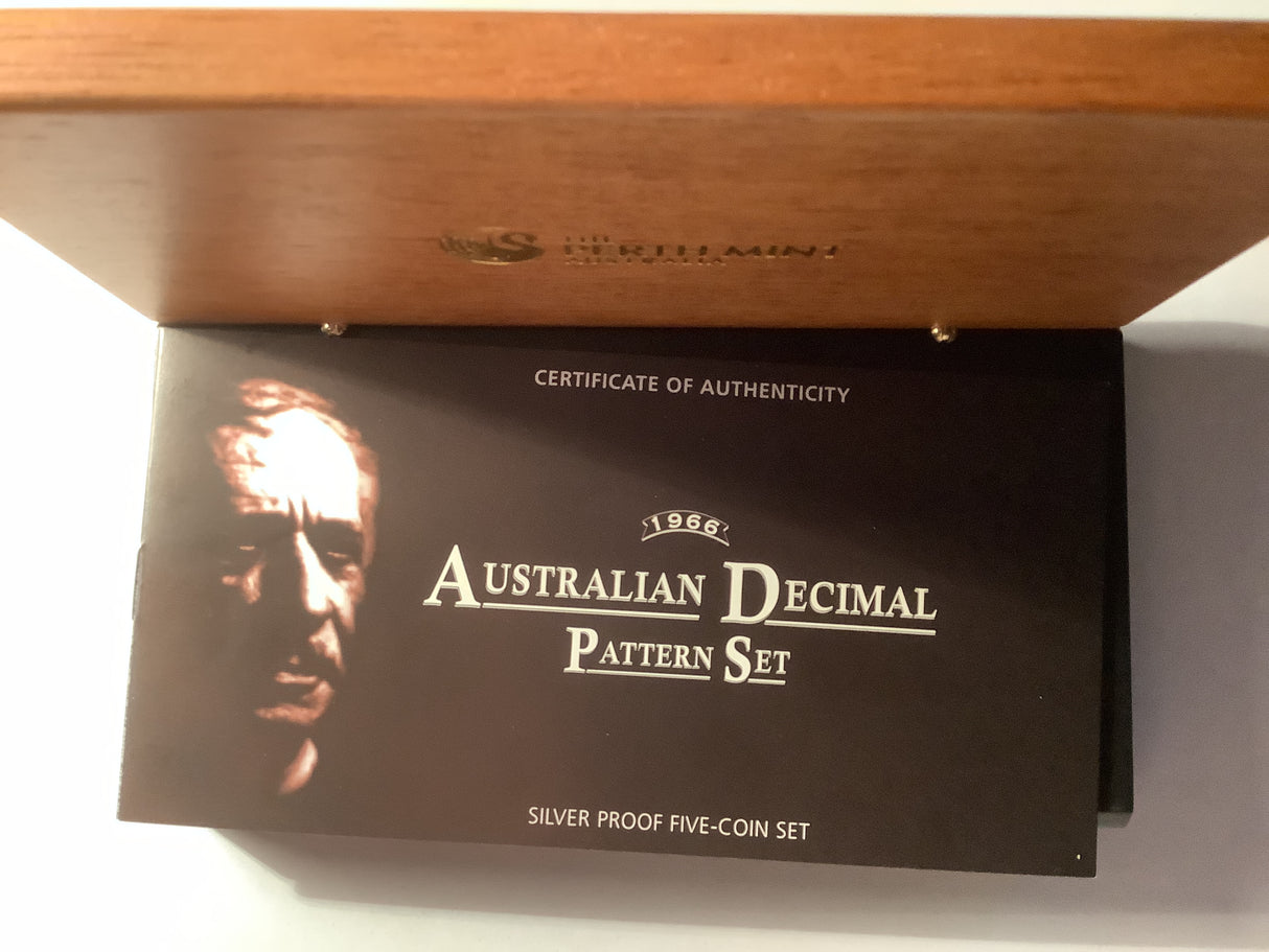 2009 1966 Australian Decimal Silver Pattern Set