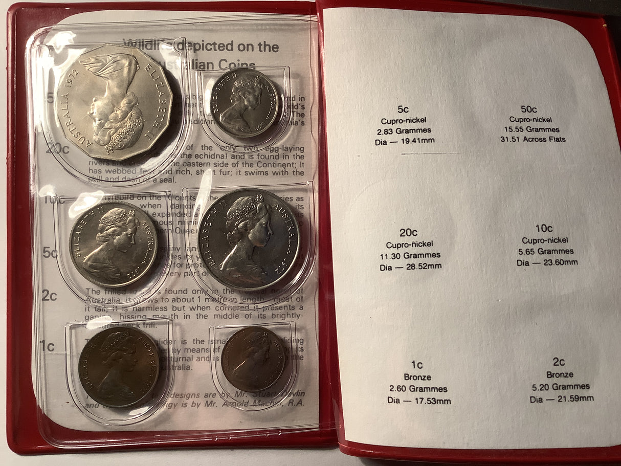 1972 RAM Uncirculated Set