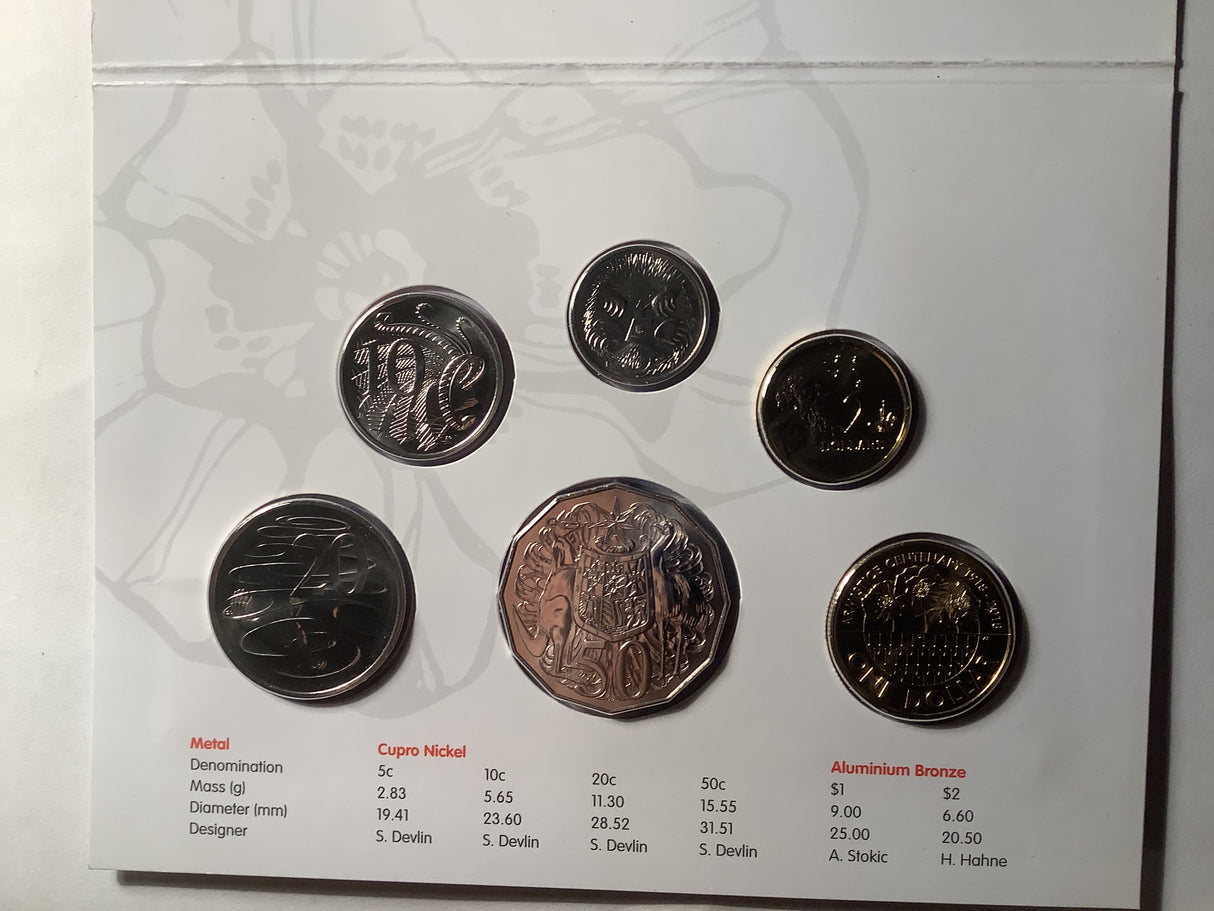 2018 Uncirculated Set Armistice.
