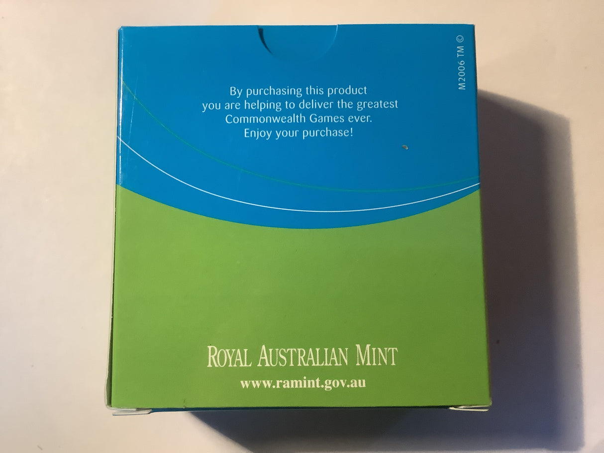 2006 $5 Commonwealth Games Fine Silver Proof Coin. City of Sport.