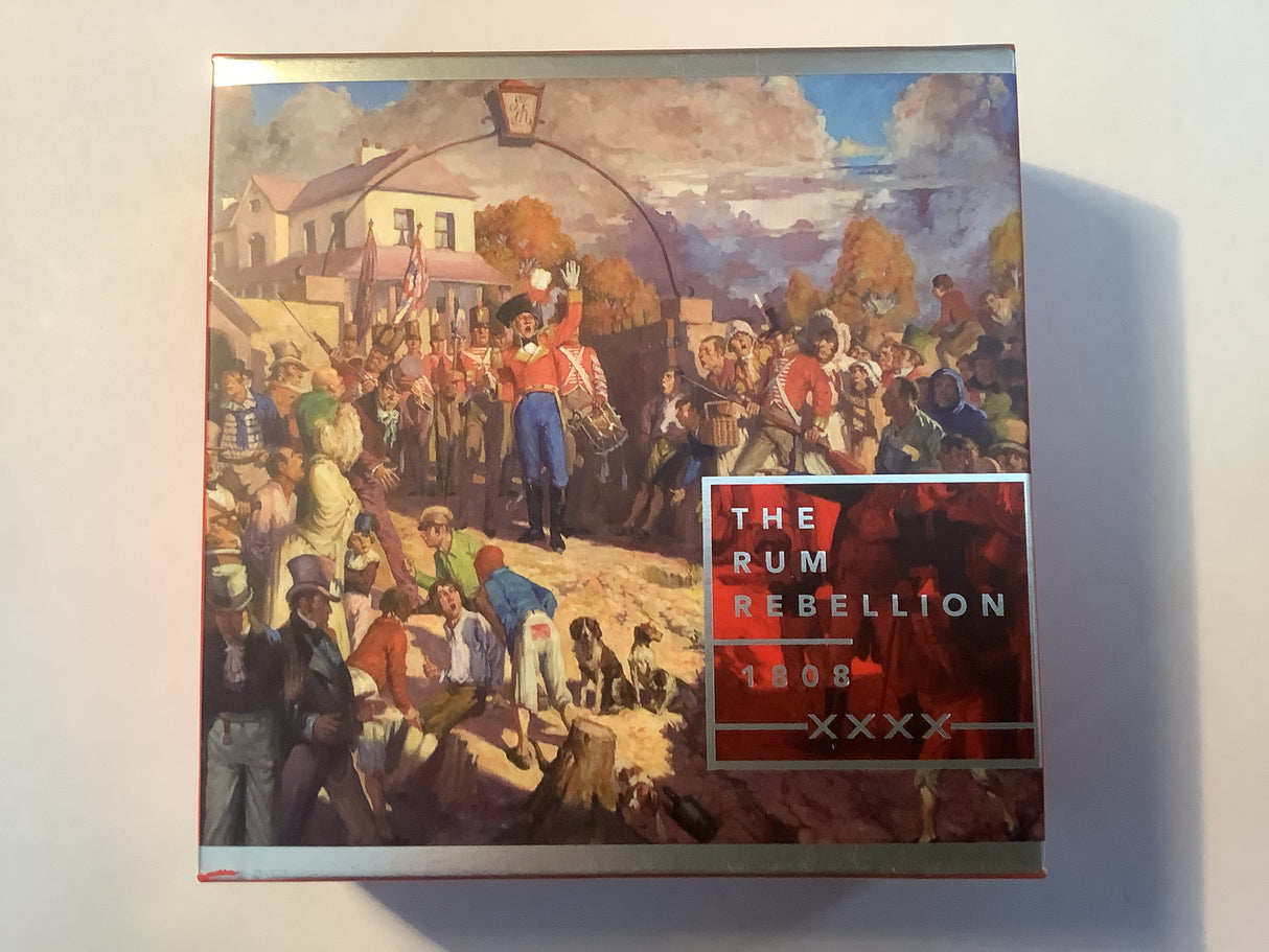 2019 $5 Silver Proof Coin. The Rum Rebellion.