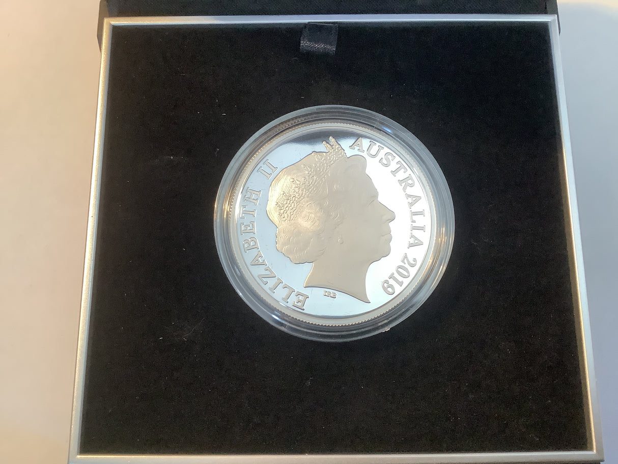 2019 $5 Silver Proof Coin. The Rum Rebellion.