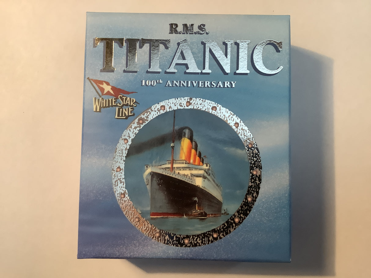 2012 $1 Silver Proof Coin. R.M.S. Titanic 100th Anniversary.