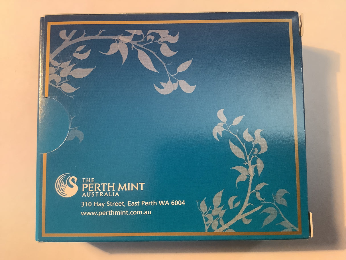 2010 $1 Australian Koala Gilded 1 ounce silver Coin.