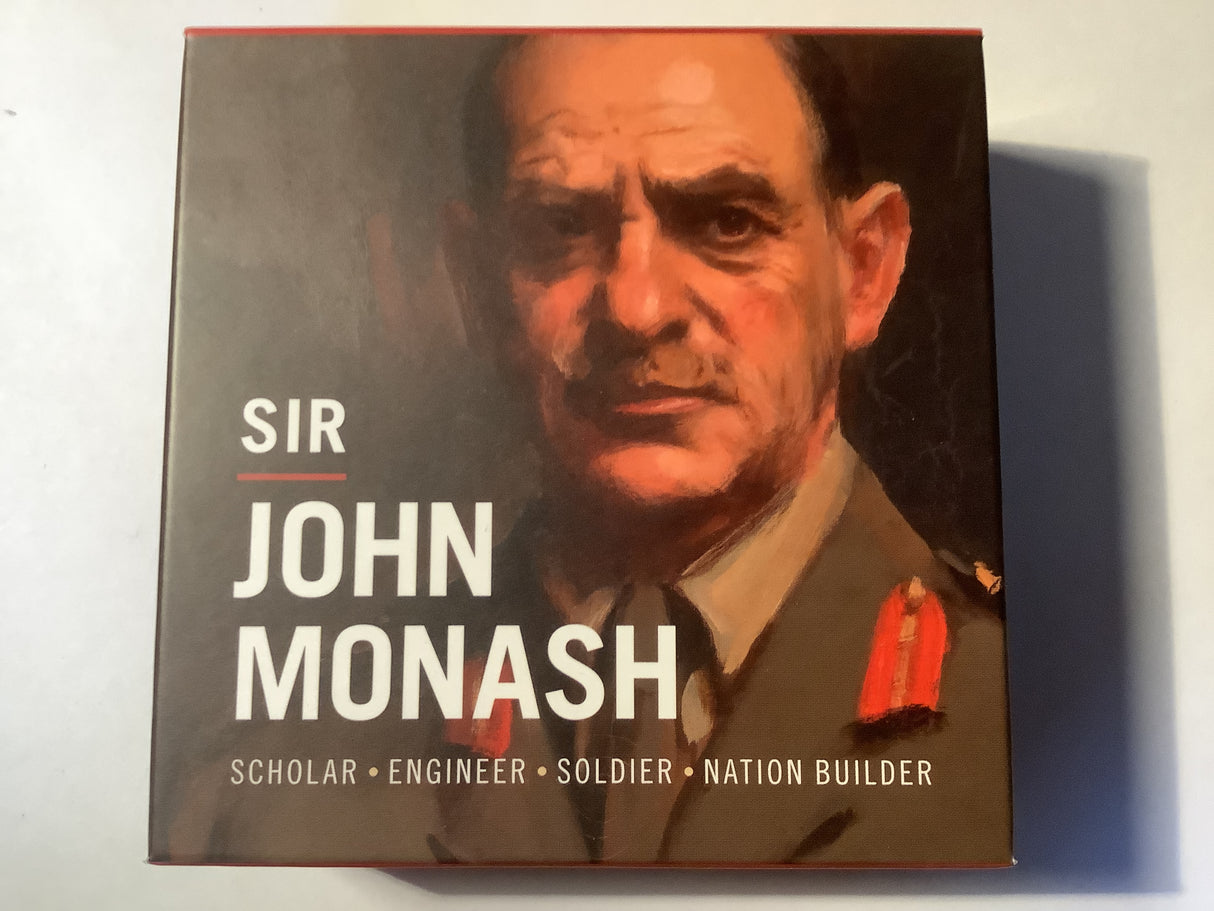 2018 $5 1 ounce Silver Proof Coin. Sir John Monash.