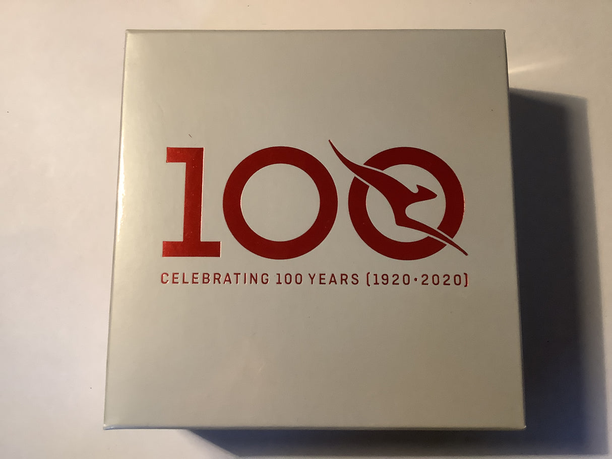 2020 $1 1/2 ounce silver proof coin. 100 Years of Qantas.