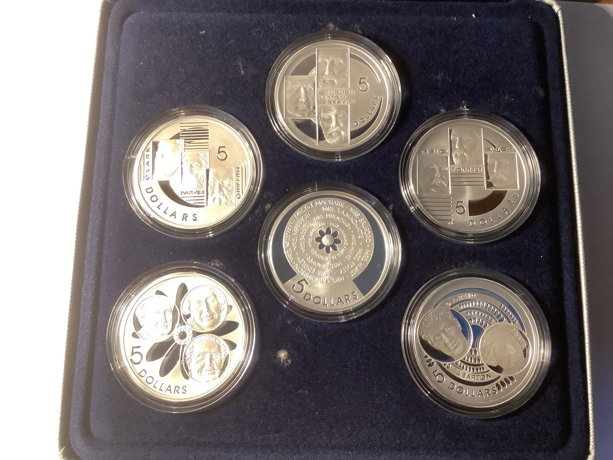 2001 Masterpieces in Silver. Federation.