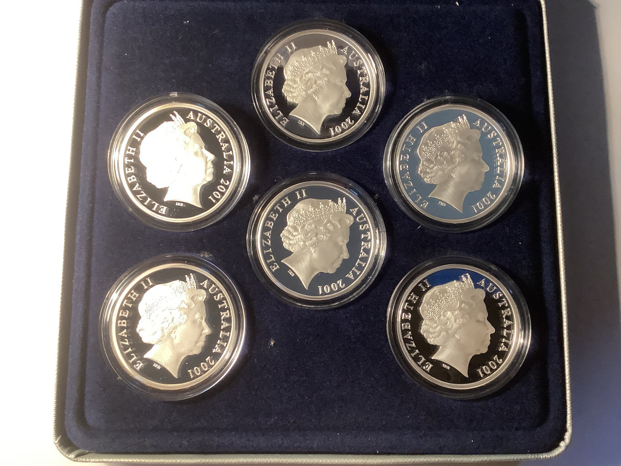 2001 Masterpieces in Silver. Federation.